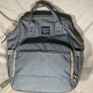 Gitabab Diaper Bag Backpack with Bassinet/Changing Station